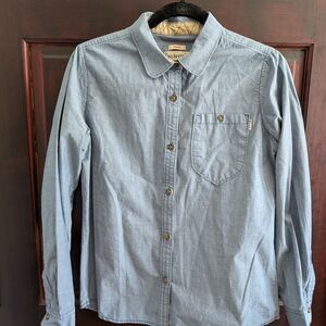Burton Light Blue Casual Button Down Shirt